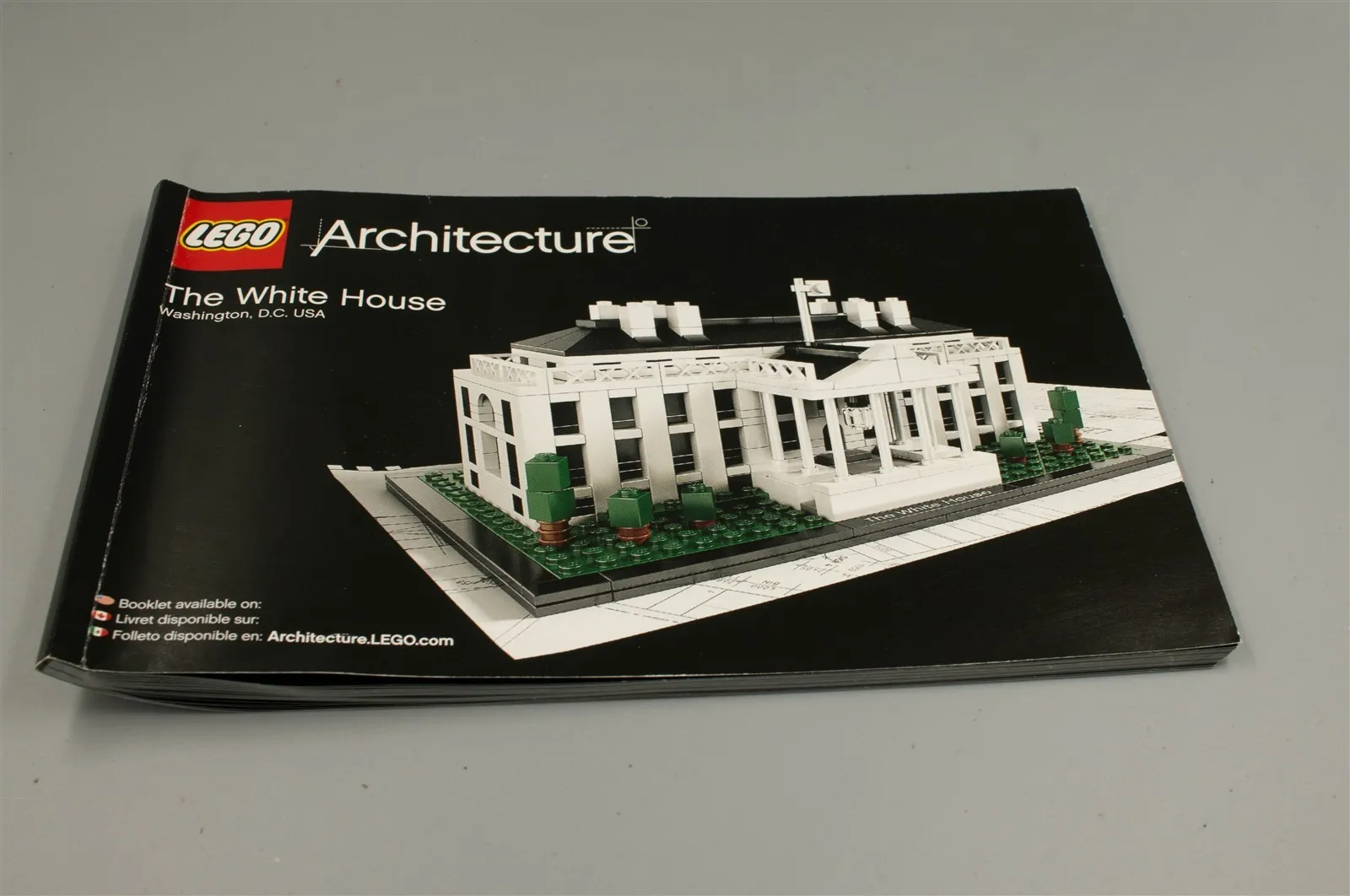 Lego Architecture White House Instruction Manual Only