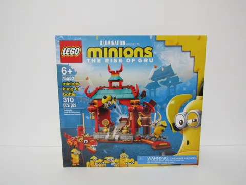 LEGO 75550 MINIONS KUNG FU BATTLE NEW IN BOX