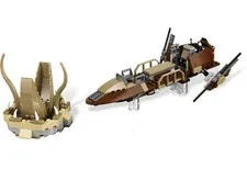 LEGO Star Wars: Desert Skiff Set 9496 100% Pieces - No Minifigures/No Box