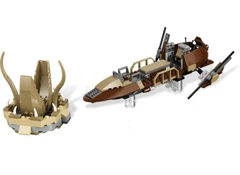 LEGO Star Wars: Desert Skiff Set 9496 100% Pieces - No Minifigures/No Box