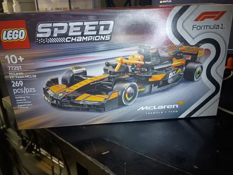 New in Box LEGO Speed Champions: McLaren F1 Team MCL38 Race Car (77251)
