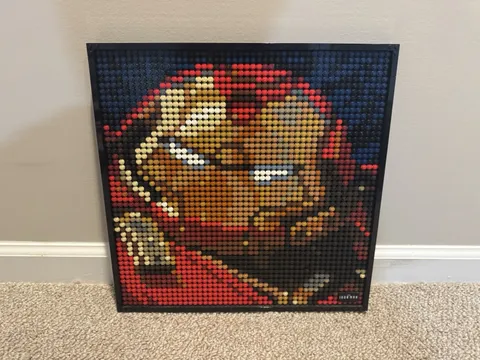 LEGO Art Marvel Iron Man Mosaic Set 31199 3167 pcs 18+ (2020)