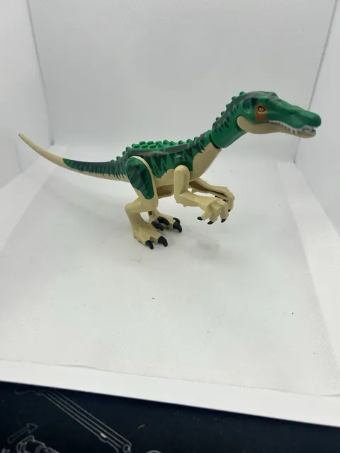 LEGO Baryonyx Dinosaur Minifigure 76942 Dark Green Stripes, Jurassic World