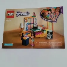 LEGO 41341 Friends Andrea's Bedroom Instructions Manual ONLY 