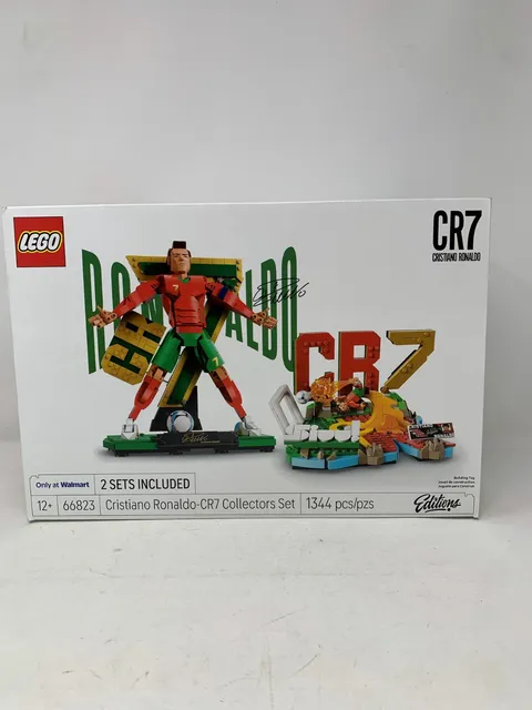 LEGO 66823 Editions Cristiano Ronaldo CR7 Collectors Set Co-Pack 1344pcs New