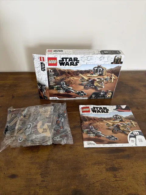 LEGO Star Wars the Mandalorian Trouble On Tatooine 75299 Open Box-No Minifigures