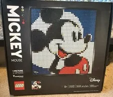 LEGO Art: Disney's Mickey/Minnie Mouse (31202) Sealed