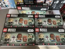 Lot of 5 - LEGO BRICKHEADZ: Battle of Endor Heroes 40623 | New | Retired