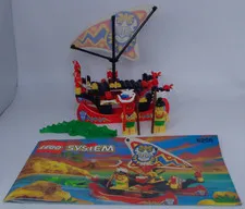 LEGO Pirates 6256 Islander Catamaran 100% Complete with instruction