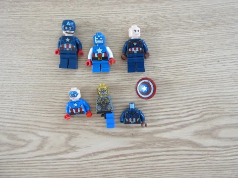 LEGO Captain America Minifigure Mini Figures Lot