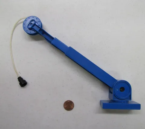 Lego Duplo BLUE DUPLO CRANE BASE 2x4 with STRING & ASSEMBLY 3273 Bob Builder