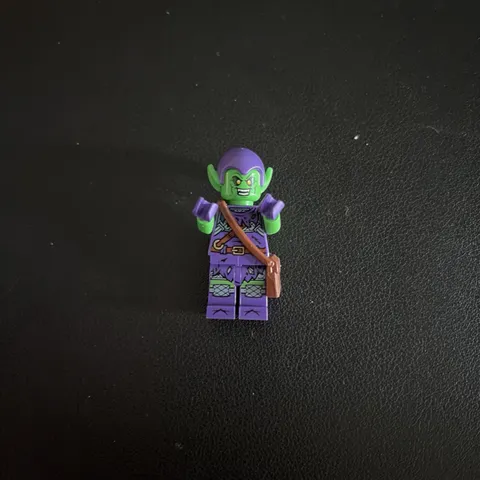 Green Goblin - Bright Green Skin - 76175 75178 - sh0695 - LEGO Minifigure