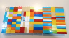 Lot of 130 Duplo Lego Bricks Building Blocks As Shown