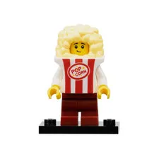 LEGO CMF Series 23 Popcorn Costume Minifigure 71034 Complete