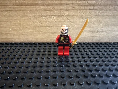 Lego Ninjago Skybound Kai Minifigure w/ Sword And Multi Face C0213 (B1)