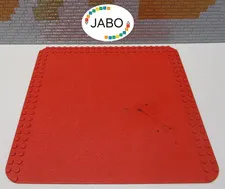 (R3/PB 9) LEGO 367 Plate 24x24 red with edge studs Set 266
