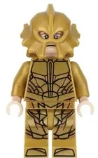 LEGO DC Comics Super Heroes Aquaman Gold Minifigure horned helmet armor torso