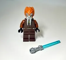 Lego Star Wars Clone Wars Plo Koon sw0538 Minifigure Set 75045 With Lightsaber