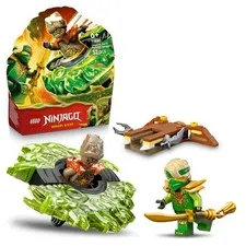 LEGO NINJAGO Lloyd vs. Earth Monster Spinner - Ninja Spinning Toy w/a Launcher,