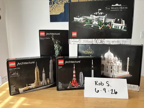 lego architecture sets lot Sealed