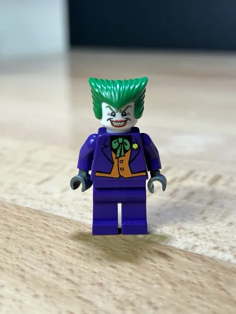 Custom UV Joker Minifigure – LEGO Batman 2006 Game Style