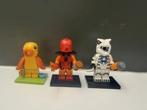 Lego Minifigures Series 28 & 29 Lot Of 3. Bionicle, Dinosaur and Fish! 🔥