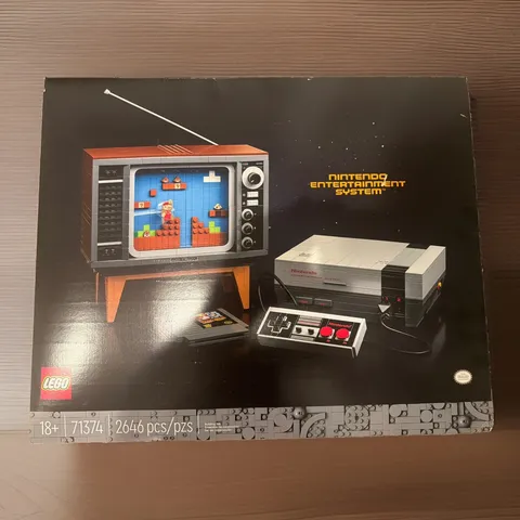 LEGO 71374 Super Mario Nintendo Entertainment System NES - New Sealed!