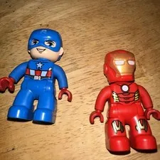 New! Lego Duplo Iron Man Captain America Marvel Avengers Figures