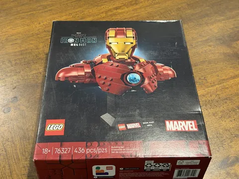 LEGO Marvel Iron Man MK4 Bust 76327 Infinity Saga 436 pc Factory Sealed Box