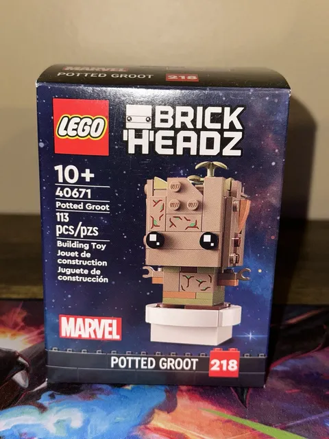 Lego BRICKHEADZ MARVEL 40671 - POTTED GROOT