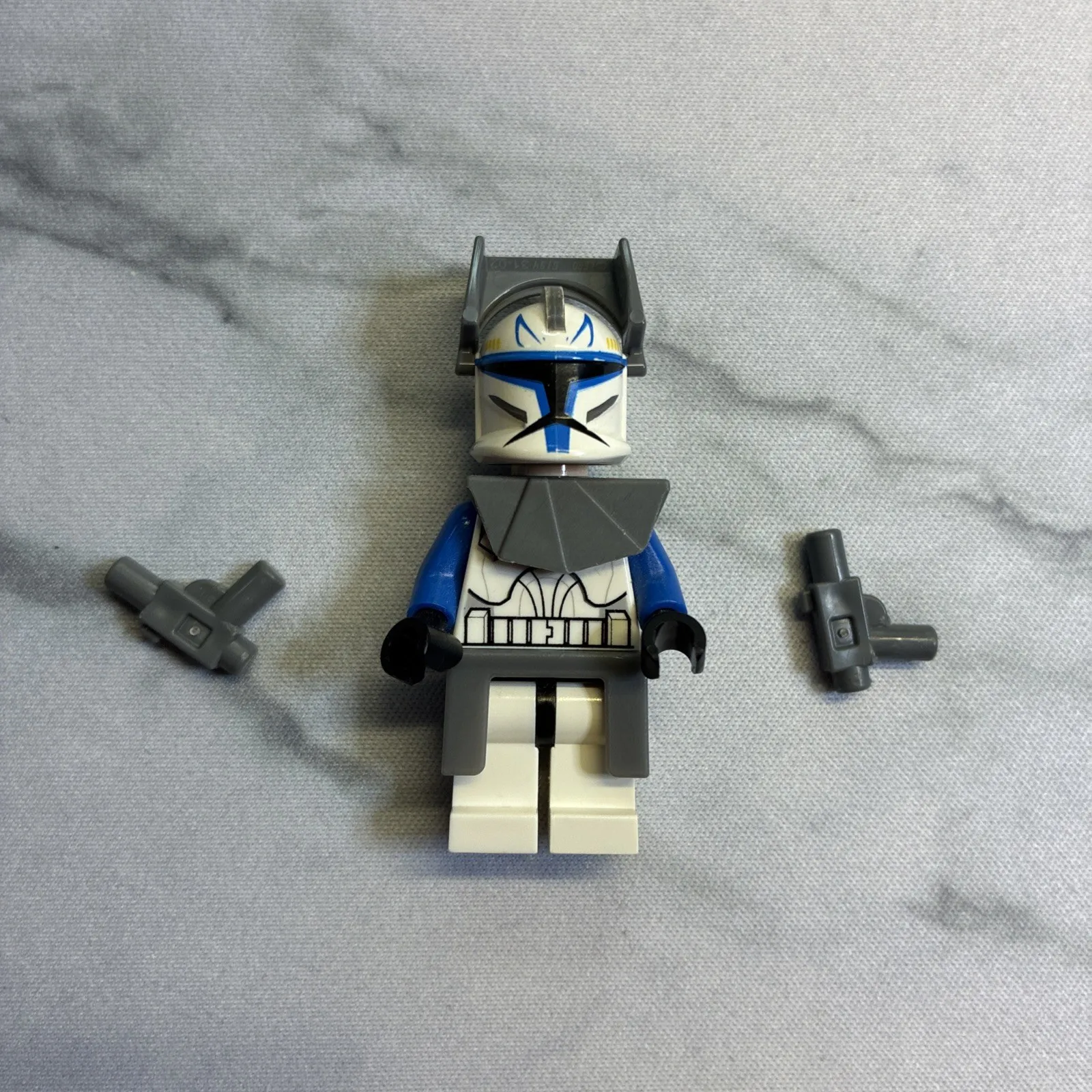 Captain Rex, 501st Legion (P1) - Visor, Pauldron, and Kama, Large Eyes sw0194