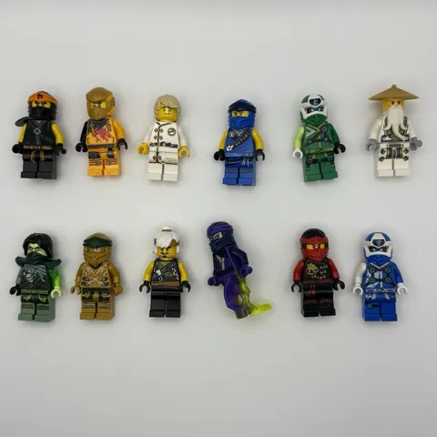 LEGO Ninjago Minifigure Lot Of 12 - Near Mint/Mint Lot RETIRED