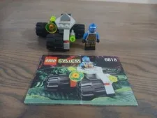 LEGO Space: Cyborg Scout (6818) 100% Complete w Minifigures & Instructions