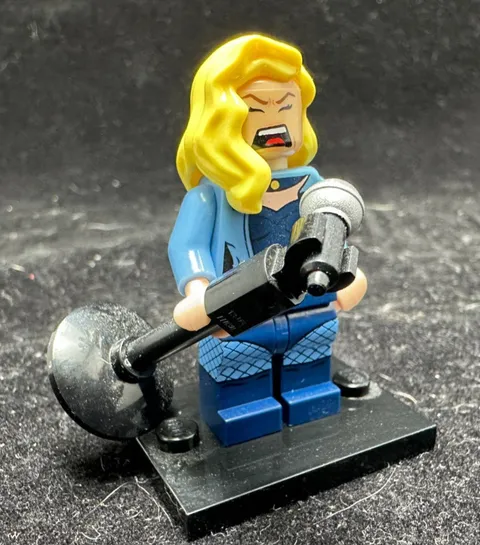 The LEGO Batman Movie Series 2 Black Canary Minifigure FREE SHIPPING!