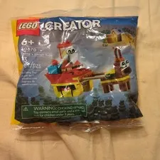 2024 Lego Creator 30670 Santa's Sleigh Ride Polybag Set New Sealed
