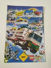 Rare Advertising Flyer Promotional Sheet LEGO City City 6334 6615 6581 6598 6625 1996