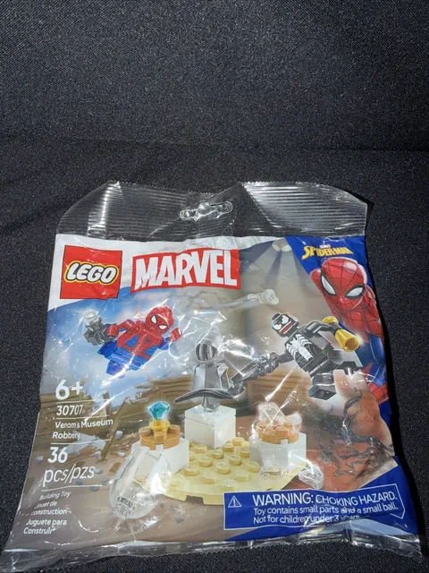 Lego New Venom's Museum Robbery  Marvel Polybag 30707. NIB