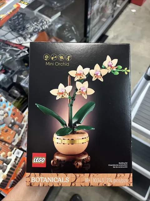 LEGO Botanicals Mini Orchid Building Set 10343 