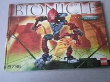 Lego Building Instructions Instruction Bionicle 8736 Vakama
