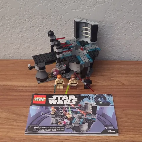 LEGO Star Wars 75169 Duel on Naboo 208pc Complete Set w/ Instr & Minifigs