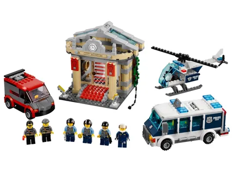 LEGO City 60008 Museum Break-in complete with minifigs