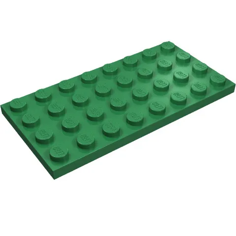 10x LEGO® Part 3035 - Plate 4 x 8