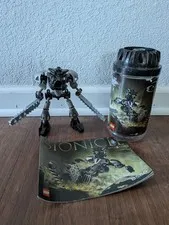 LEGO BIONICLE: Onua Nuva (8566). Used, Complete. Instructions/Canister included