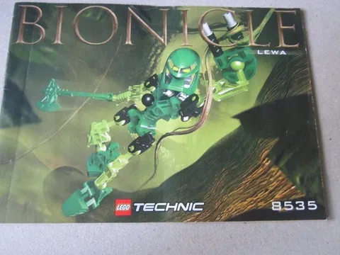 LEGO instructions instruction 8535 Bionicle Lewa