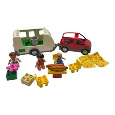 19 Of 21 Bricks from Lego Duplo Caravan 5655 No box/manual