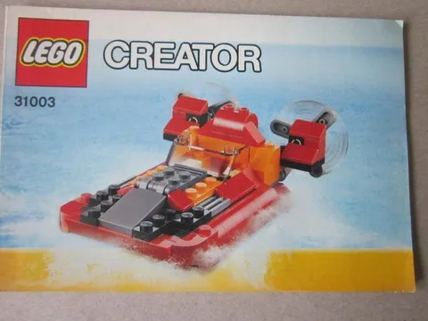 Lego Building Instructions Instruction Creator 31003 Hovercraft