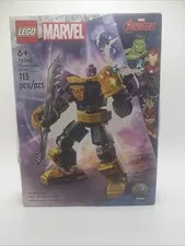 LEGO Marvel Super Heroes 76242 Thanos Mech Armor Retired Set New In Sealed Box