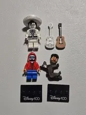 LEGO Disney 100 Coco Minifigure Lot of 2 Miguel Dante Ernesto da la Cruz 71038