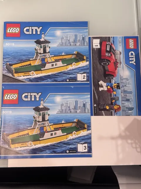 LEGO CITY: Ferry (60119) INSTRUCTIONS ONLY