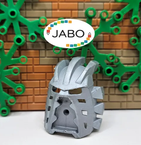 (S17 / 4 / 12) LEGO Bionicle 44814 Mask Mask Avohkii Pearl Silver
